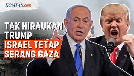 Trump ke Timur Tengah, Israel Tetap Bombardir Gaza
