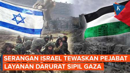 Serangan Udara Israel Renggut Nyawa Pejabat Layanan Darurat Gaza dan Keluarga!