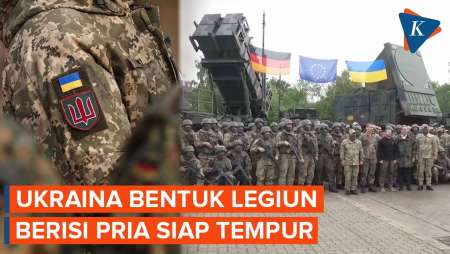 Ukraina Bentuk Legiun Perang Siap Tempur di Luar Negeri