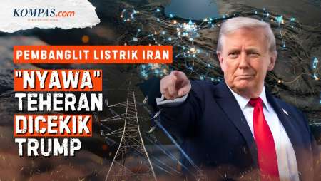 Peta Sebaran Pembangkit Listrik Iran Yang Terancam Diserang Trump
