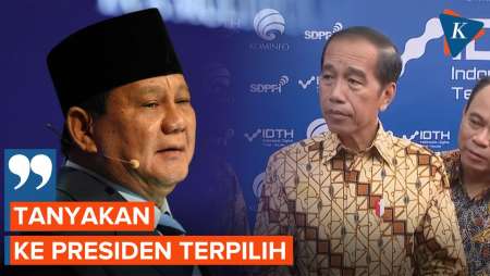 Prabowo Akan Tambah Menteri di Kabinet Baru, Begini Tanggapan Jokowi