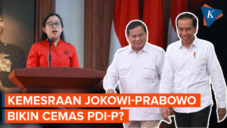 Kebersamaan Jokowi-Prabowo Semakin Sering, Elite PDI-P Cemaskan Pilihan Politik Jokowi?