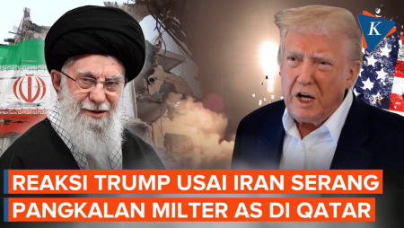 Iran Serang Pangkalan Militer AS di Qatar, Trump: Respons Lemah