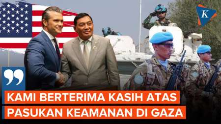 Departemen Perang AS Terima Kasih Ke Indonesia Mau Kirim Pasukan Ke Gaza