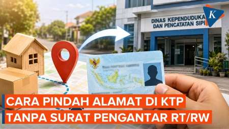 Cara Mudah Pindah Alamat Di KTP, Tanpa Perlu Surat Pengantar Lagi