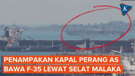 Kapal Perang AS Masuk Selat Malaka Usai AS Batal Serang Iran, Misi Apa?