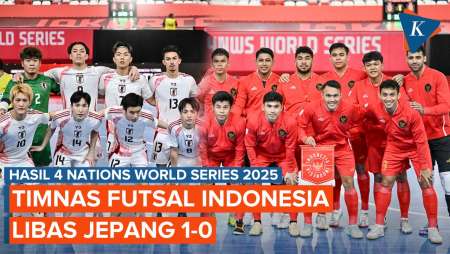 Hasil Timnas Futsal Indonesia Vs Jepang, Albagir Gemilang, Garuda Menang 1-0