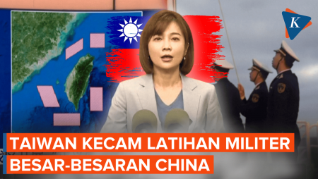China Gelar Latihan Perang Besar-besaran, Taiwan: Intimidasi Militer!