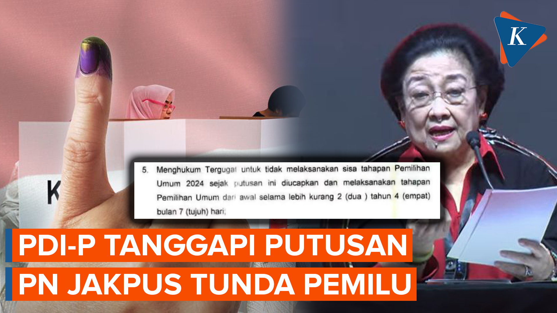 Respons Megawati soal Putusan PN Jakpus yang Tunda Pemilu 2024