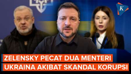 Zelensky "Pusing" Dua Menteri Ukraina Kena Skandal Korupsi Di Tengah Gempuran Rusia