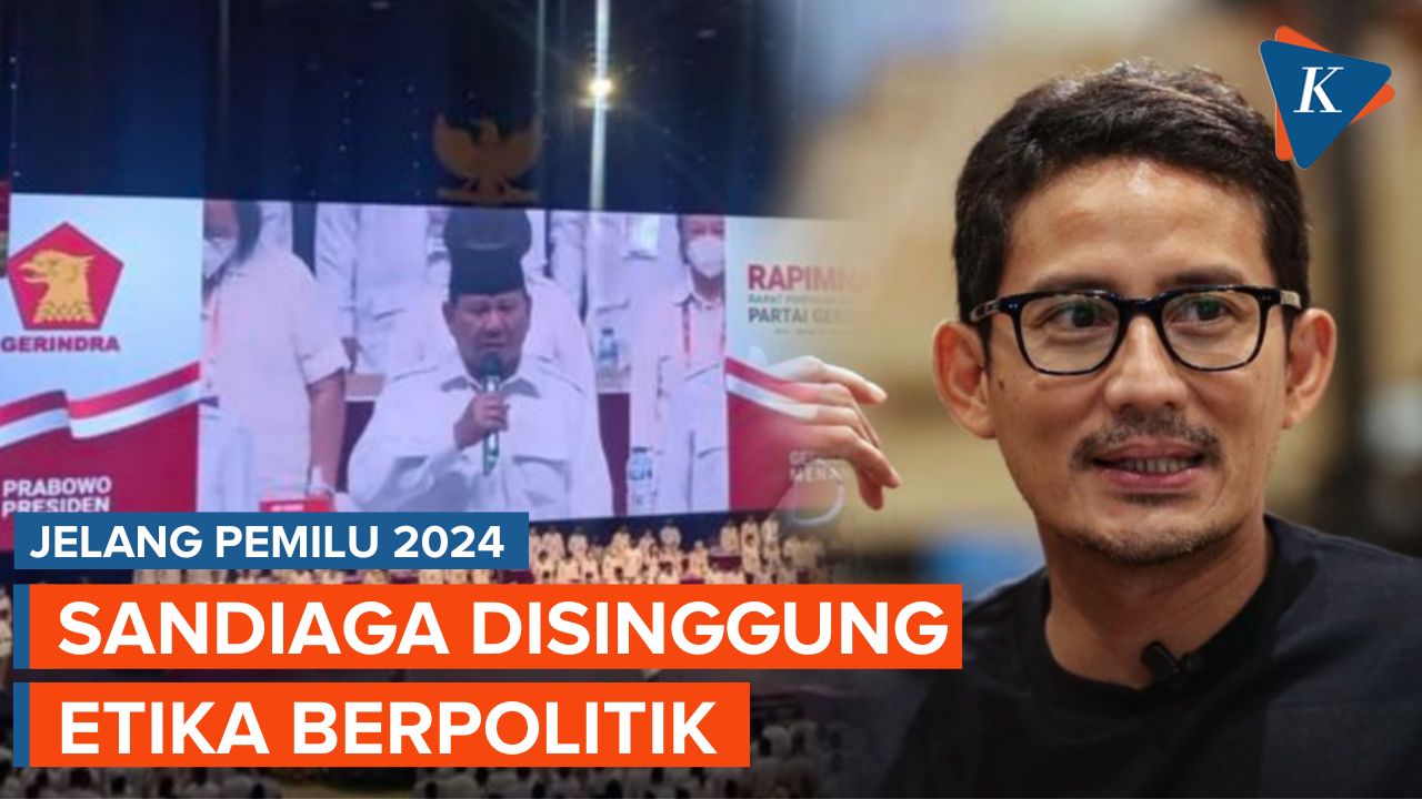 Gerindra Ingatkan Sandiaga Uno soal Etika Berpolitik jika Ingin Maju Capres 2024