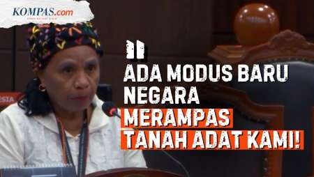 Mama Dari NTT "Kasih Paham" Soal Hutan Adat Di Sidang MK, Ungkap Modus Eksploitasi Oleh Negara