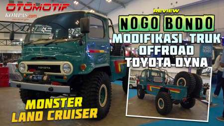 MODIFIKASI | Monster Truk Toyota Dyna Ala Hard Top Siap Offroad