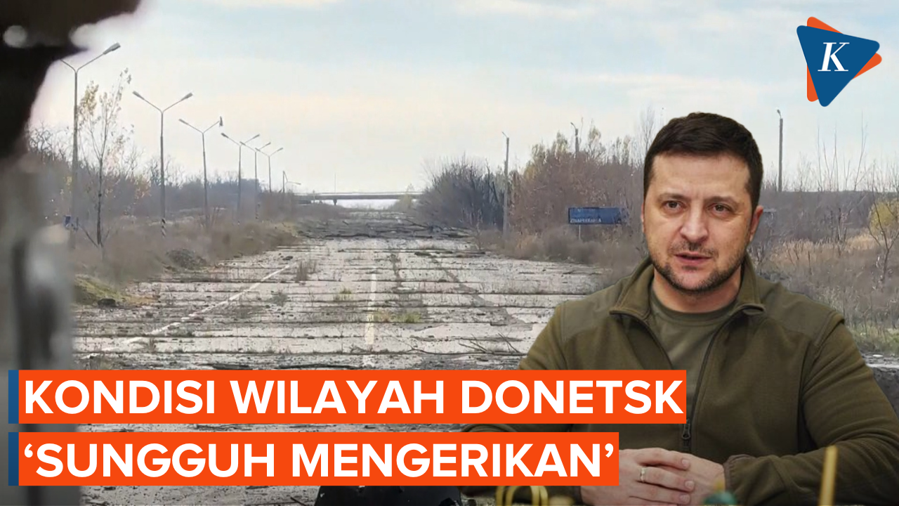 Presiden Ukraina: Konflik di Wilayah Donetsk 'Sungguh Mengerikan'