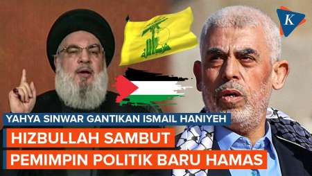 Hizbullah Sambut Baik Yahya Sinwar sebagai Pemimpin Politik Hamas Gantikan Haniyeh