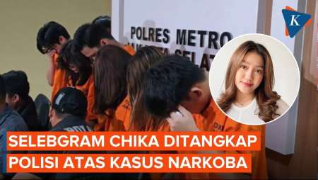 Selebgram Chandrika Chika Ditangkap Polisi Kasus Penyalahgunaan Narkoba