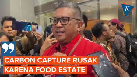 Gibran Singgung soal Carbon Capture, Hasto: Justru Rusak karena Program Food Estate