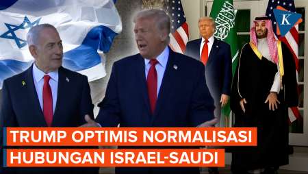 Trump Optimis Israel-Arab Saudi Akan "Mesra" Lewat Abraham Accord
