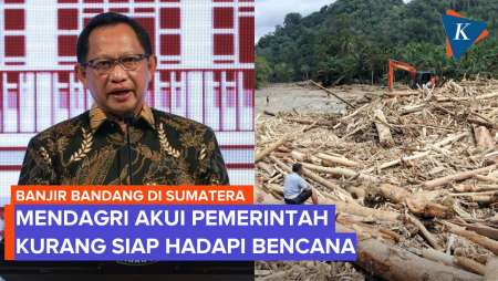 Mendagri Akui Pemerintah Kurang Siap Hadapi Banjir Dan Longsor Sumut