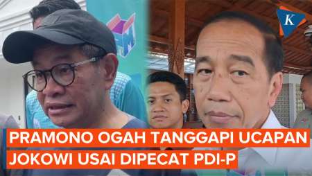 Pramono Enggan Tanggapi Pernyataan Jokowi soal Partainya Perorangan Usai Dipecat PDI-P