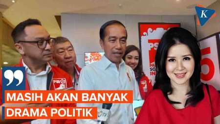 Jokowi Ingatkan PSI Ojo Kesusu, Masih Banyak Drama Politik ke Depan