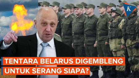 Tentara Belarus Digembleng Wagner di Dekat Perbatasan Polandia