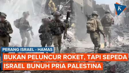 Israel Bunuh Pria Palestina yang Dikira Bawa Peluncur Rudal