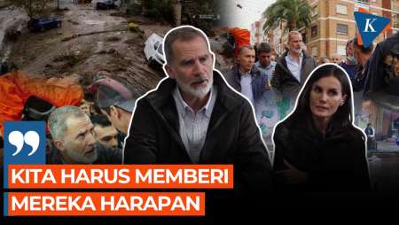 Usai Dilempari Lumpur, Raja Spanyol Janji Cari Solusi Atasi Masalah Banjir