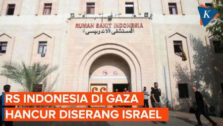 RS Indonesia di Gaza Luluh Lantak, Pemerintah Berusaha Evakuasi 3 WNI