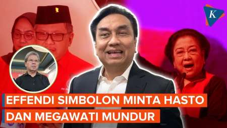 Effendi Minta Mega-Hasto Mundur dari PDI-P, Todung Sebut Serangan!