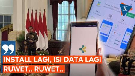 Ada Kementerian Punya Banyak Aplikasi, Jokowi: Ruwet, Ruwet...