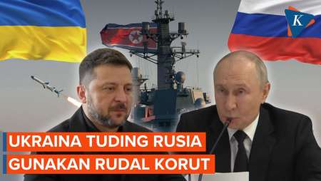 Zelensky Tuding Rusia Pakai Rudal Balistik Korea Utara Untuk Gempur Ukraina