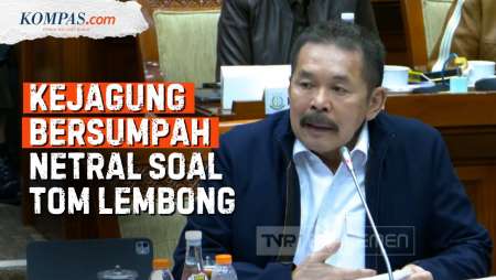 [FULL] Jaksa Agung Jawab soal Tom Lembong dan Ungkap Ada Nama yang 