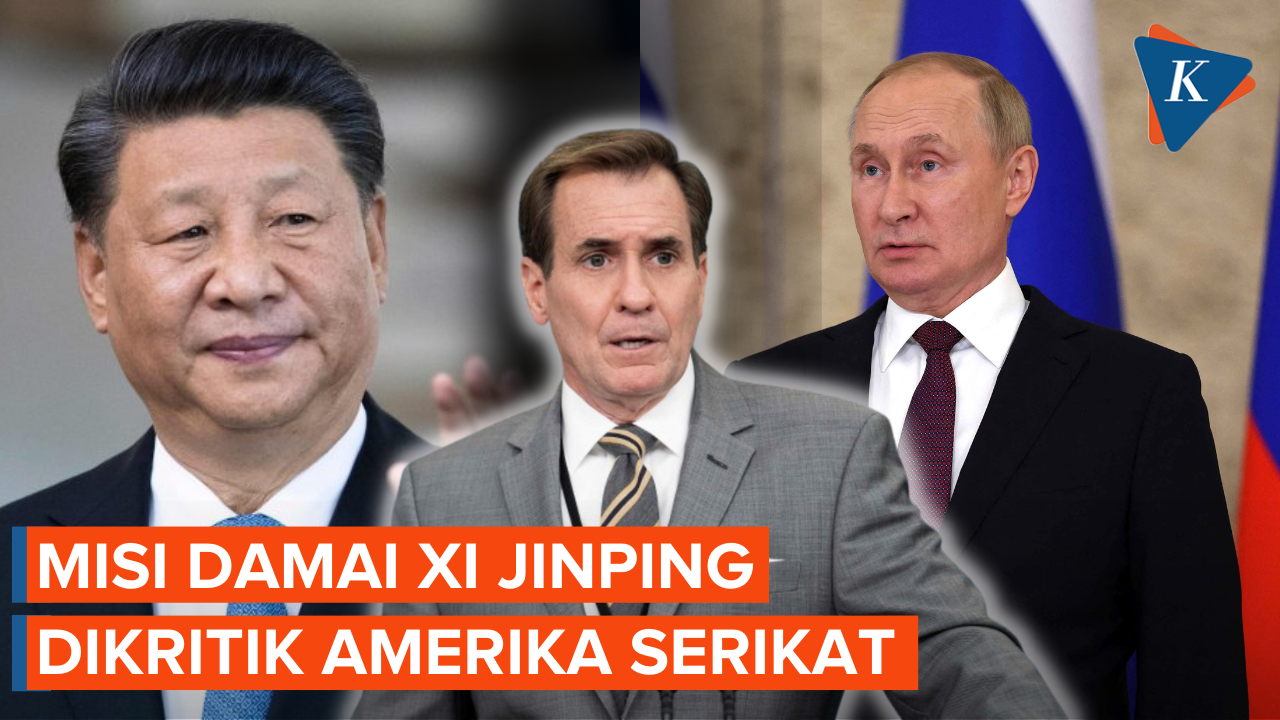 Misi Damai Xi Jinping ke Rusia Dapat Kritik dari Amerika Serikat