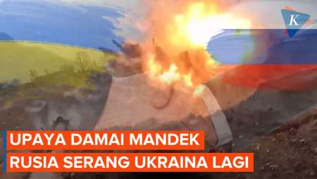 Perundingan Damai Mandek, Rusia Lancarkan Serangan Ke Ukraina