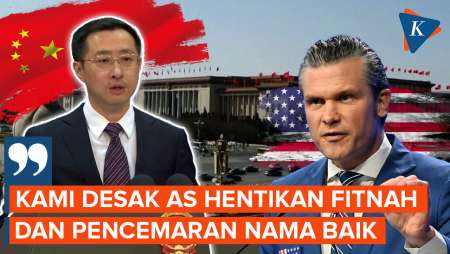 Kecam Pernyataan Menhan AS, China: Berhenti Memfitnah dan Coreng Nama Baik!
