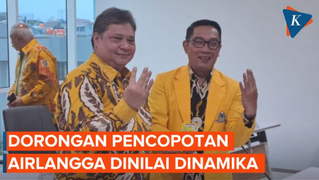 Ridwan Kamil Tegaskan Airlangga Tetap Bacapres atau Bacawapres Golkar