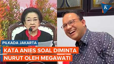 Anies Jawab soal Pertanyaan Megawati Mau Nurut atau Tidak jika Diusung PDI-P