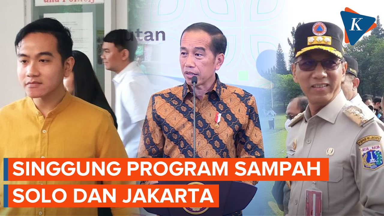 Jokowi Singgung Program Pengelolaan Sampah di Solo dan Jakarta yang Mandek