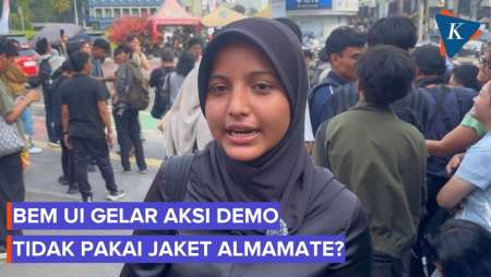 Alasan BEM UI Demo Di Tugu Tani Tak Pakai Jaket Almamater
