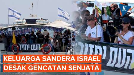 Keluarga Sandera Israel Nekat Berlayar ke Gaza demi Tuntut Perdamaian