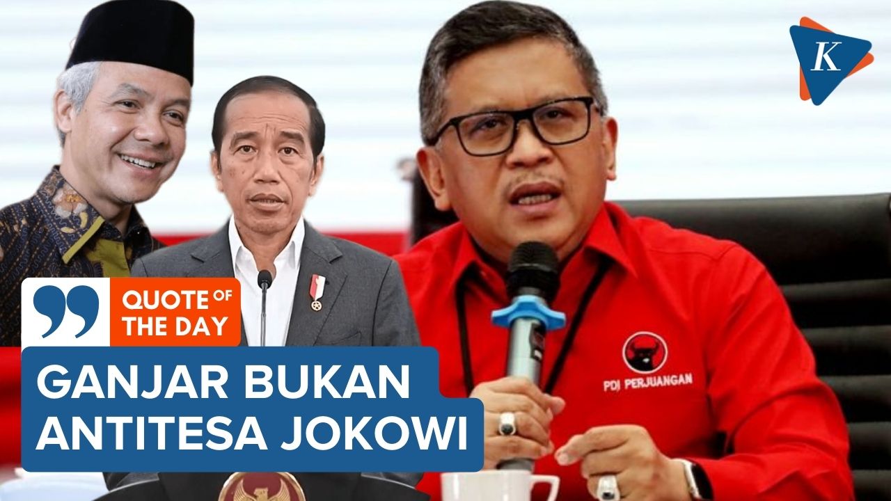 Respons Sekjen PDI-P soal Ganjar Dinilai Antitesis Jokowi