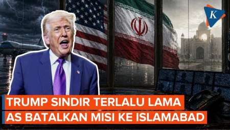 Sindir Makan Waktu Lama, Trump Batalkan Misi ke Islamabad 