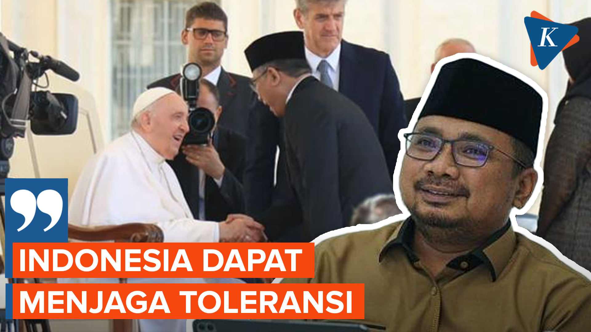 Menag Sampaikan Undangan Jokowi kepada Paus Fransiskus untuk Datang ke Indonesia