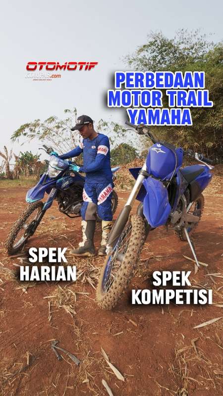 Perbedaan Motor Trail Yamaha Spek Harian Vs Kompetisi