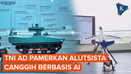 TNI AD Pamer Alutsista Anti-drone Hingga Kecanggihan Berbasis AI