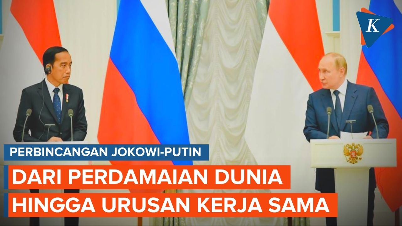 5 Hal yang Jadi Perbincangan Putin-Jokowi
