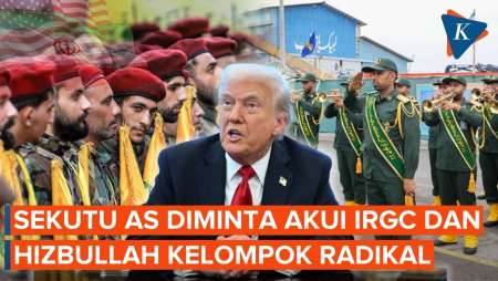 AS Desak Sekutu Tetapkan IRGC Dan Hizbullah Ke Dalam Daftar Hitam
