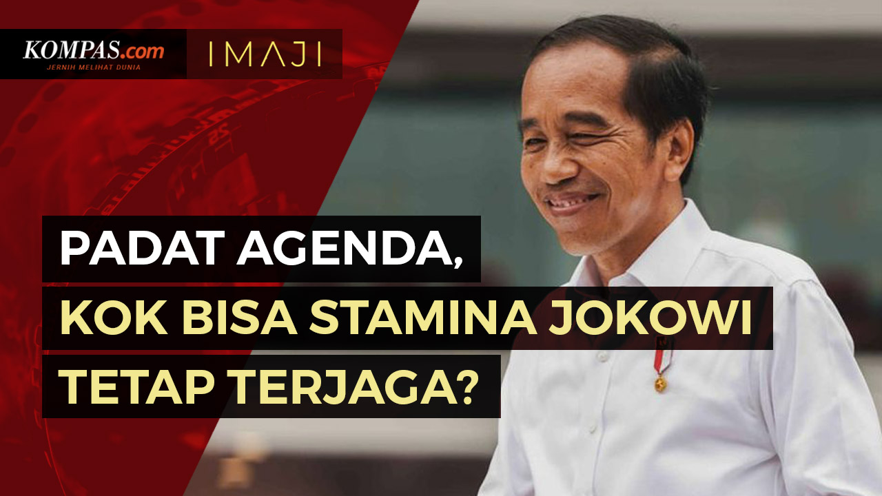 Mengingat Kembali Resep Stamina Kuat Jokowi Jalani Agenda Padat