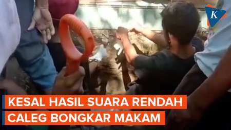 Caleg di Donggala Bongkar Kuburan karena Kesal Perolehan Suara Rendah